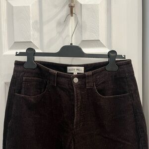 Alex Mill Dark Brown Corduroy Trousers